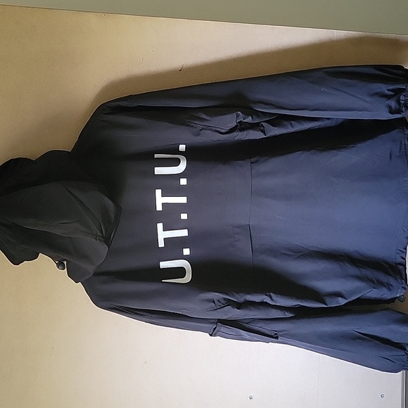 Black 2XL men's anorak - Picture 3 of 4